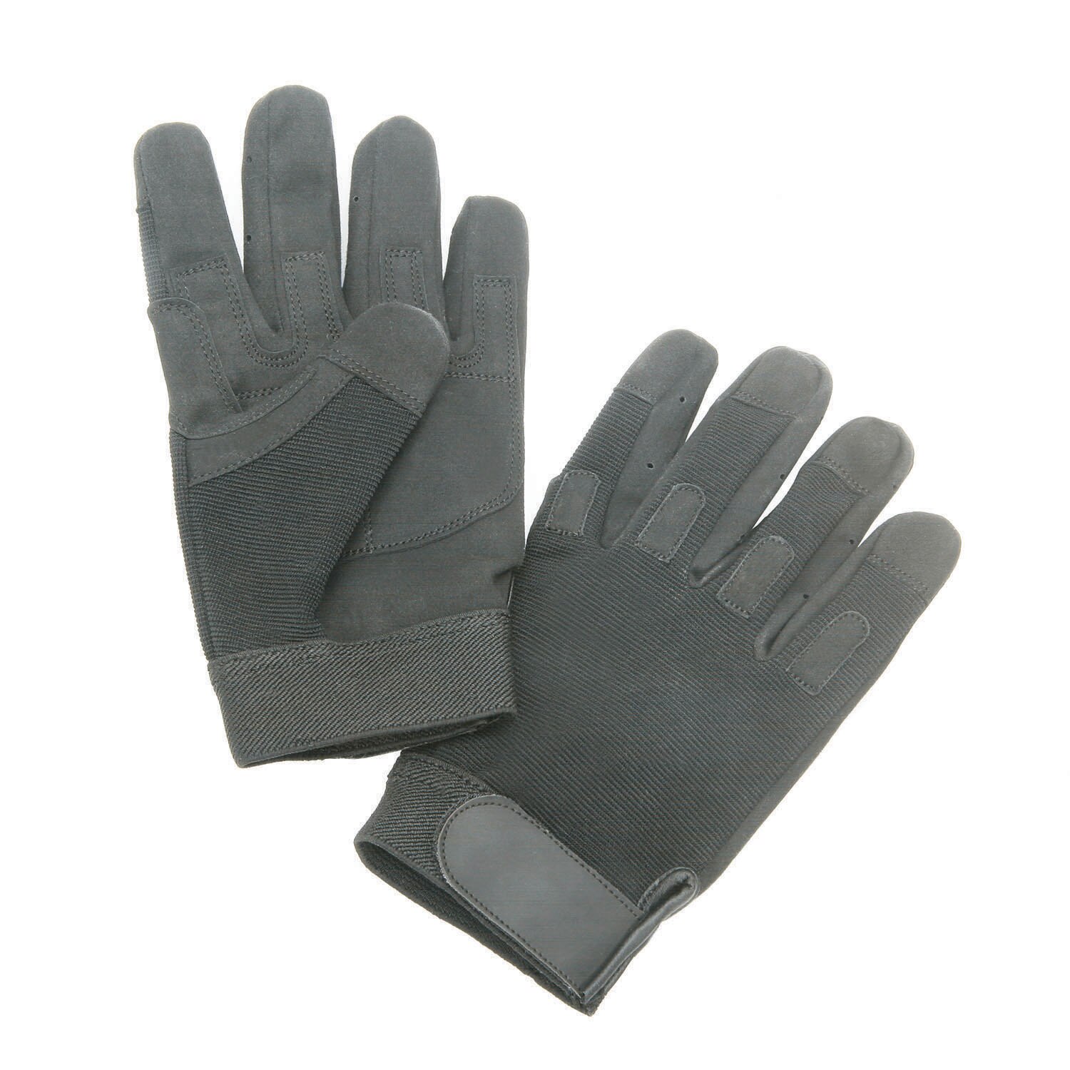 Gloves, Mechanics, Men\'s and Women\'s, Black, XLarge