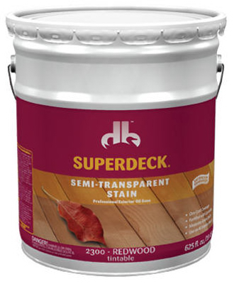 5GAL REDWD SemiWD Stain