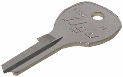 NI Auth Fl Cam Lock Key