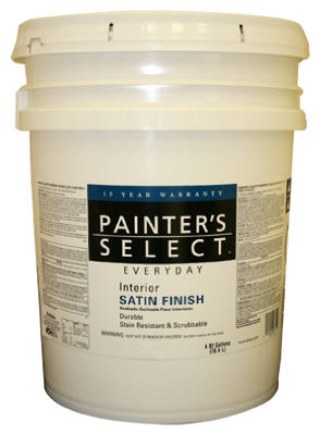 PSE 5GAL WHT Sat Enamel