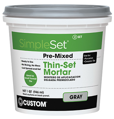 PreMix Thin Set Mortar