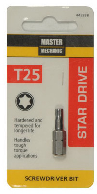 MM Torx 25 1"Insert Bit