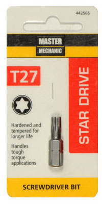 MM Torx 27 1"Insert Bit