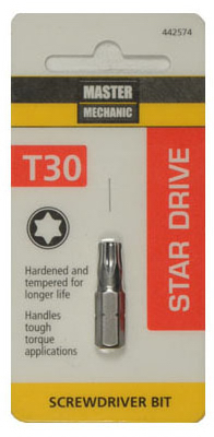 MM Torx 30 1"Insert Bit