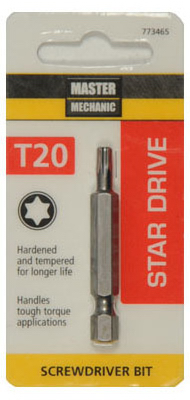 MM Torx 20 2" Screw Bit