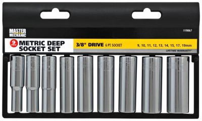 MM 9PC Met Socket Set