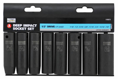 MM 8PC SAE Impact Set