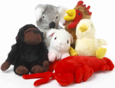 5-7" Look Talk Dog Toy