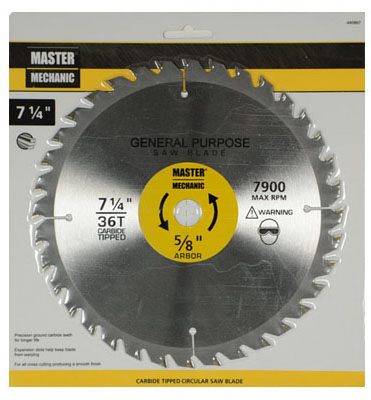 MM 7-1/4"36T Circ Blade