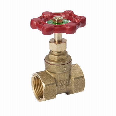 1" BRS THRD Gate Valve