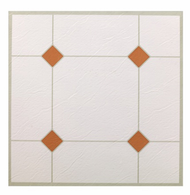 30PC TaupeWHT FLT Tile