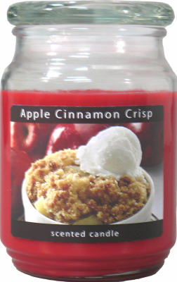 18OZ AppCinnamon Candle