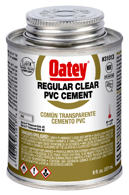 8OZ CLR Reg PVC Cement