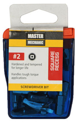 MM 25PK 1" #2 SQ Bit