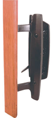 BLK Slid DR Handle Set