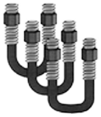 1/2x3x4 SQ U Bolt