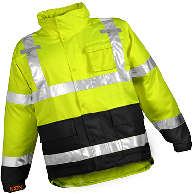 2XL Lime Icon Jacket
