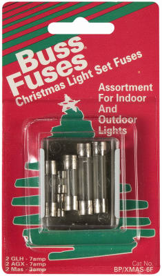 6PK XMAS LGT Repl Fuse