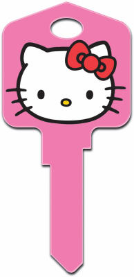 KW1HelloKitty Key Blank