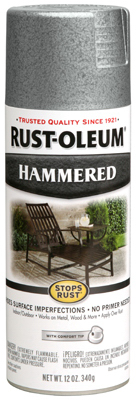 12OZ SLV Hammered Paint