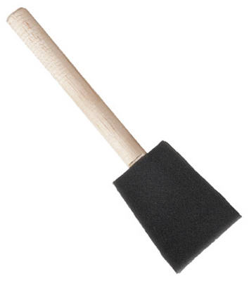 1" Poly Foam Brush