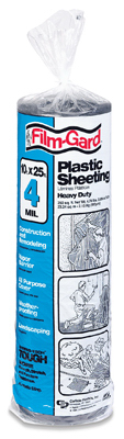 10x25 4Mil BLK Sheeting