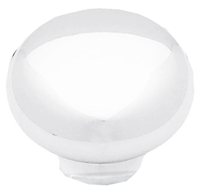2PK1-3/8" WHT RND Knob