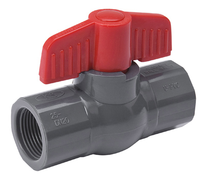 1/2"PVC THRD Ball Valve