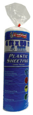 4x50 4Mil CLR Sheeting