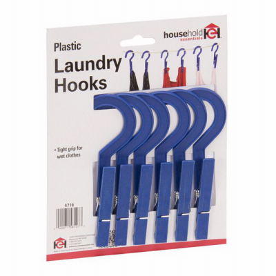6CT Hang Dry Clothespin