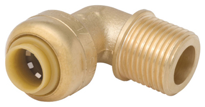 1/4x3/8MIP Dishwa Elbow