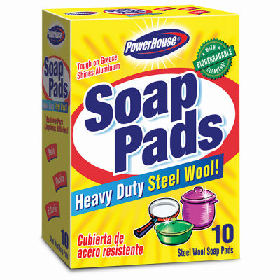 8CT STL Wool Soap Pad