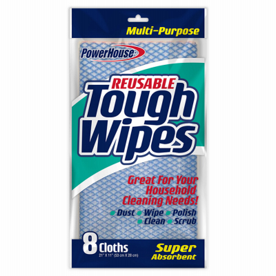 5PK Reusabl Tough Wipes