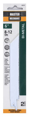 MM 2PK 6" 8/12T Blade
