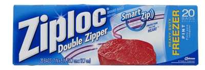 Zip20CT PT Freezer Bag