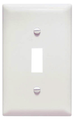 WHT 1G TOG Wall Plate