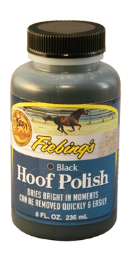 8OZ BLK Hoof Polish