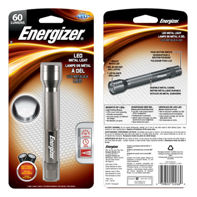 2AA LED Flashlight