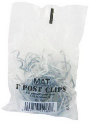 25PK T-Post Fastener