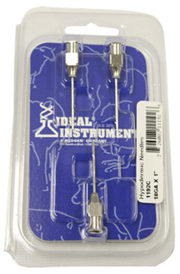 3PK 18GA 1" SS Needles