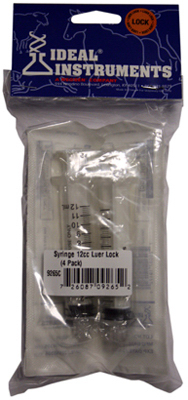 4PK 12cc Disp Syringe