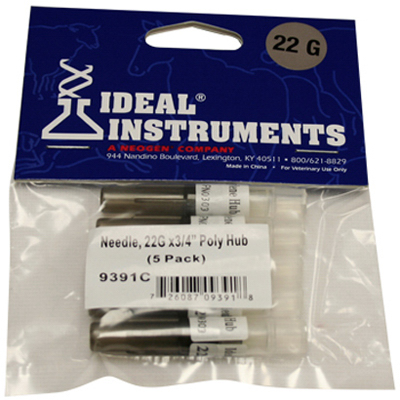 5PK 22x3/4 Poly Needle