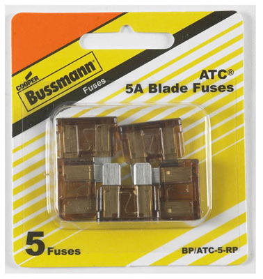 5PK 5A Tan Auto Fuse