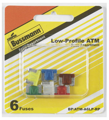 6PC Low Profile Fuse