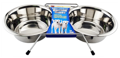 24.5OZ SS DBL Rais Bowl