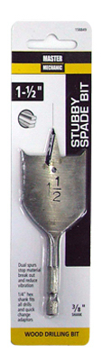 MM1-1/2x4Stub Spade Bit