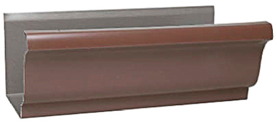 4" BRN Steel Gutter
