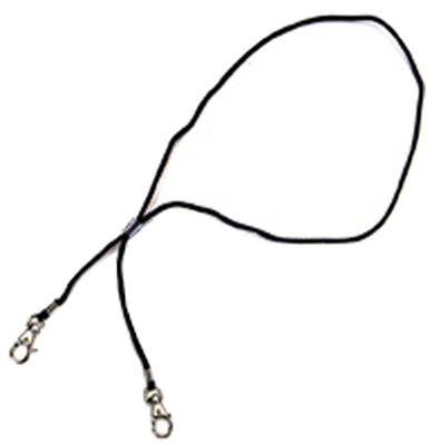 BLK Braid Nyl Lanyard