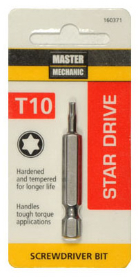 MM 2" TX10 Torx Sec Bit