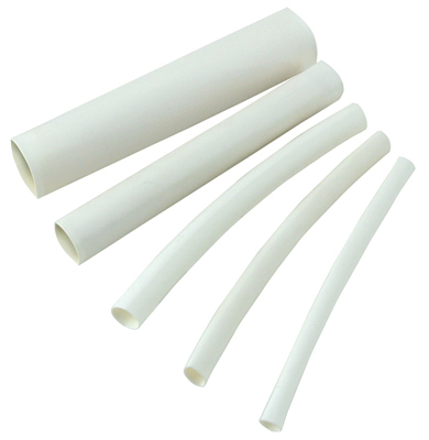 1/2-1/4 WHT Heat Tubing